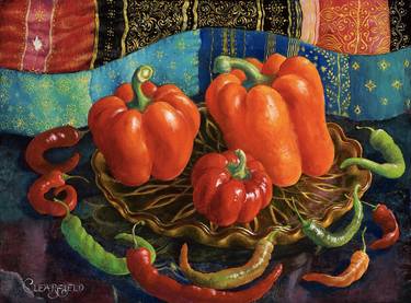 Original Still Life Paintings by Rachel Clearfield