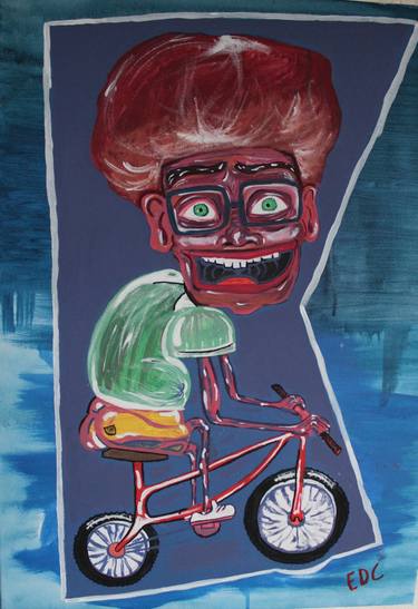 Print of Expressionism Bike Paintings by Errico Di Cerbo