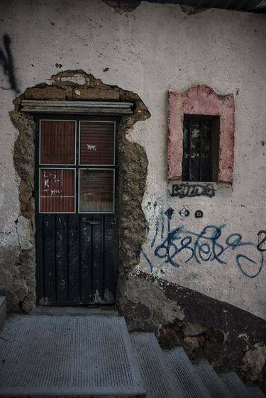 Oaxaca Doorway with graffiti - Limited Edition 1 of 10 thumb