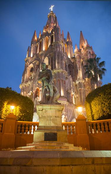 San Miguel Cathedral at Night #1 - Limited Edition 2 of 15 thumb