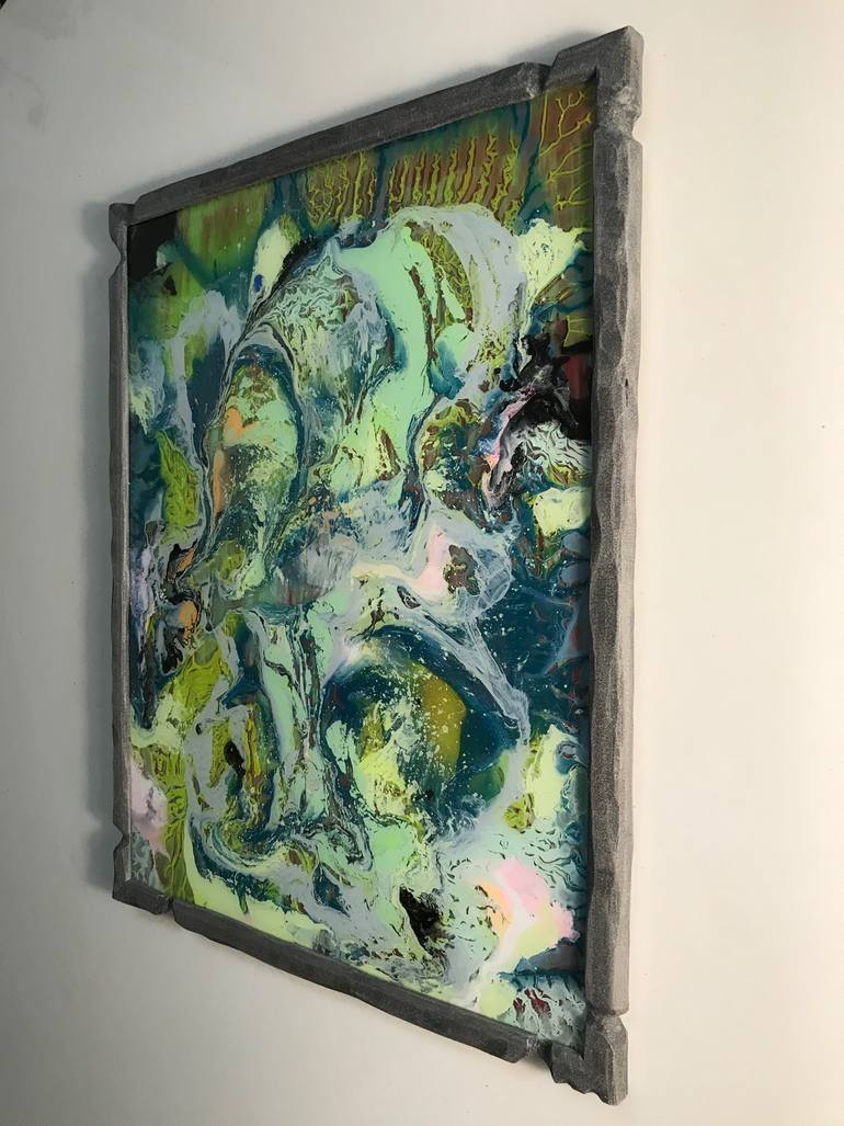 Original Abstract Expressionism Abstract Painting by Eric Pinto