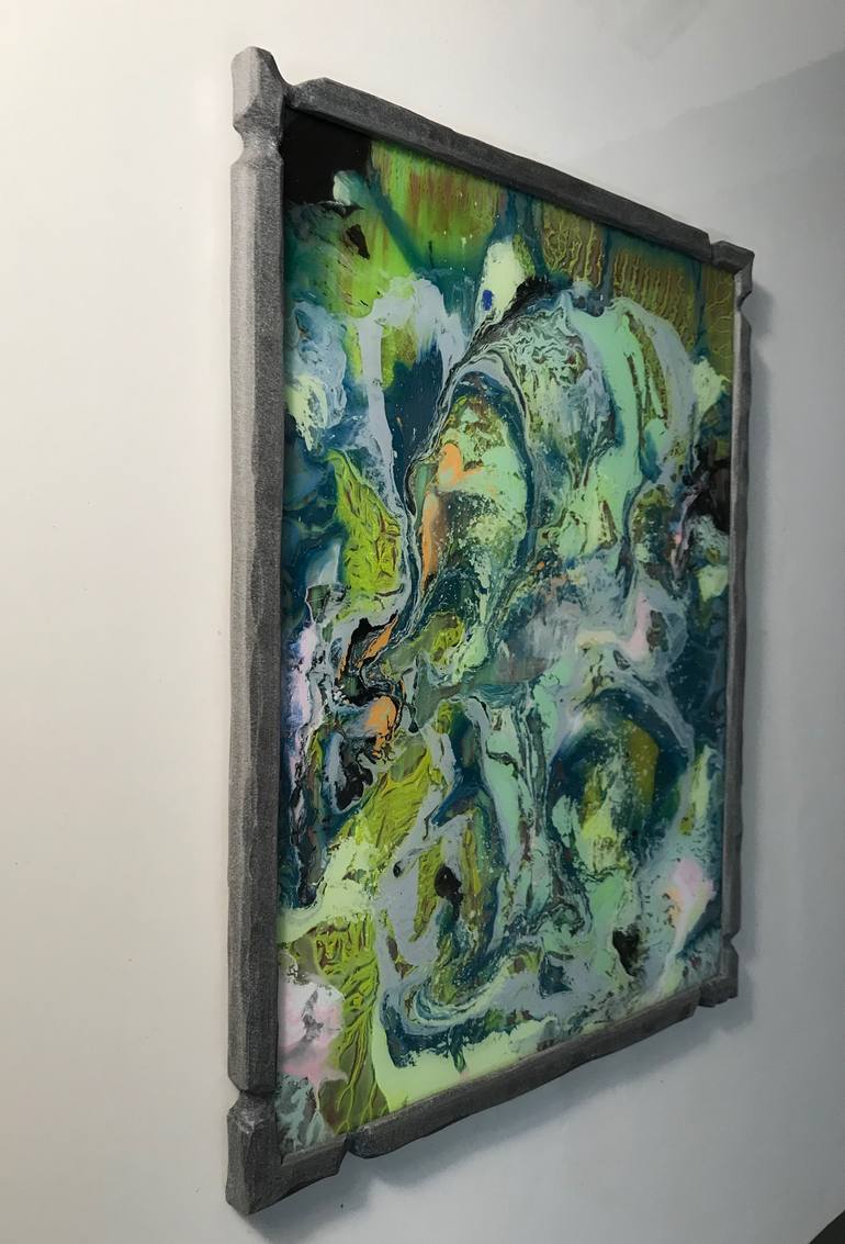 Original Abstract Expressionism Abstract Painting by Eric Pinto