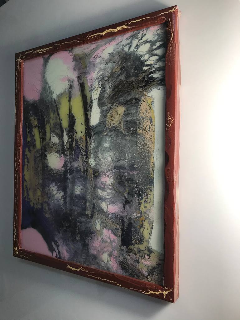 Original Modernism Abstract Painting by Eric Pinto