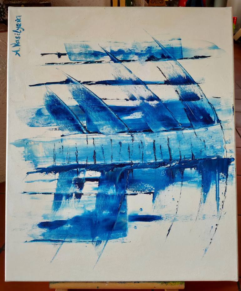 Original Abstract Painting by Anastasia Vasilyeva