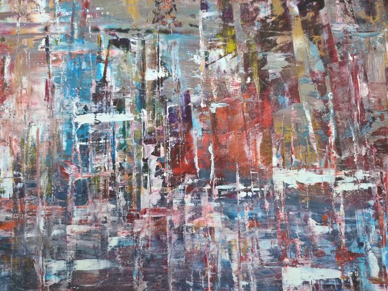 Original Abstract Expressionism Abstract Painting by Anastasia Vasilyeva