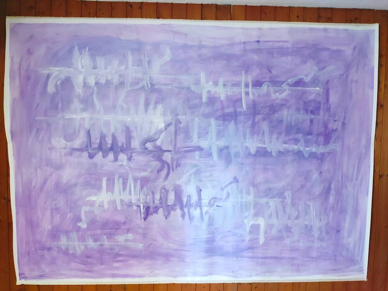 Original Abstract Expressionism Abstract Painting by Anastasia Vasilyeva