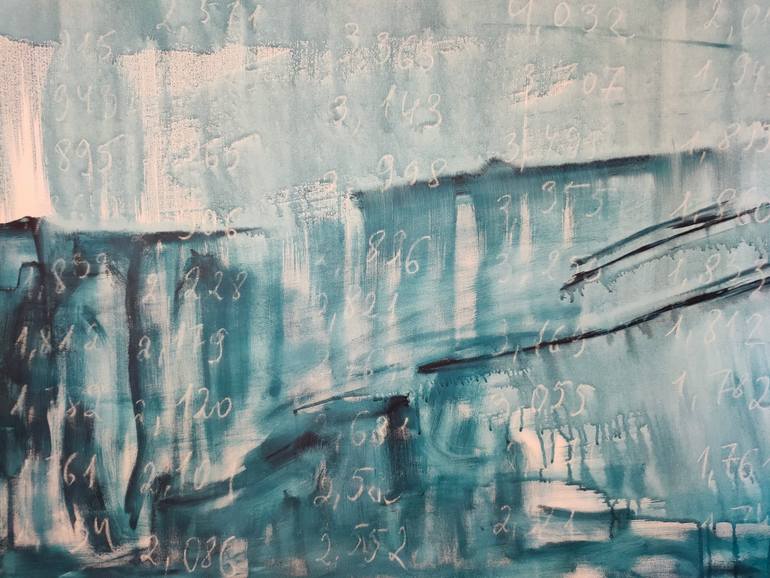 Original Abstract Landscape Painting by Anastasia Vasilyeva