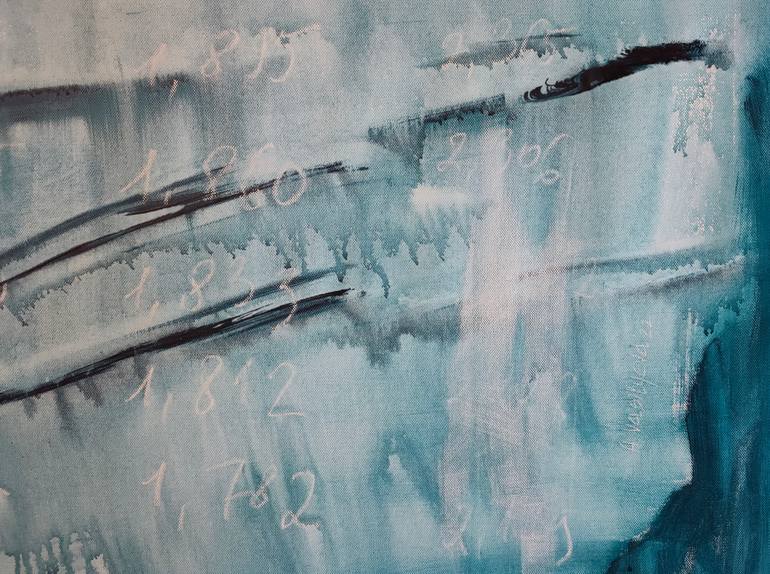 Original Abstract Landscape Painting by Anastasia Vasilyeva