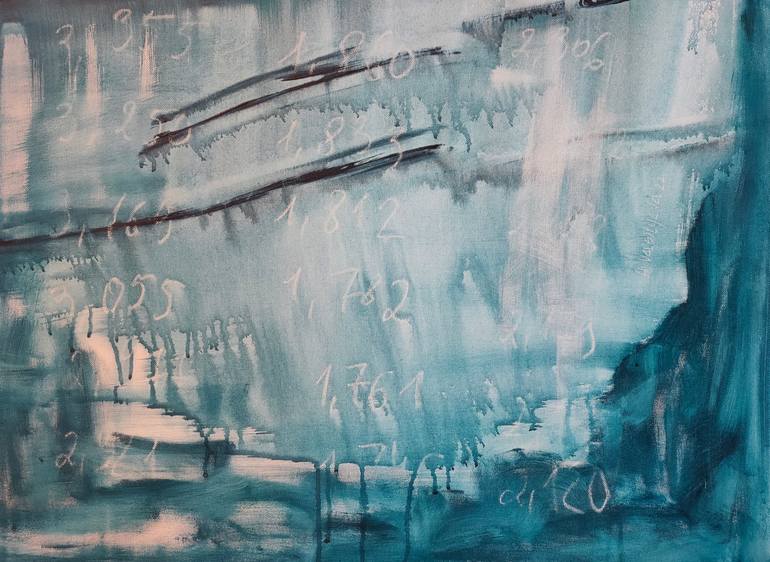 Original Abstract Landscape Painting by Anastasia Vasilyeva