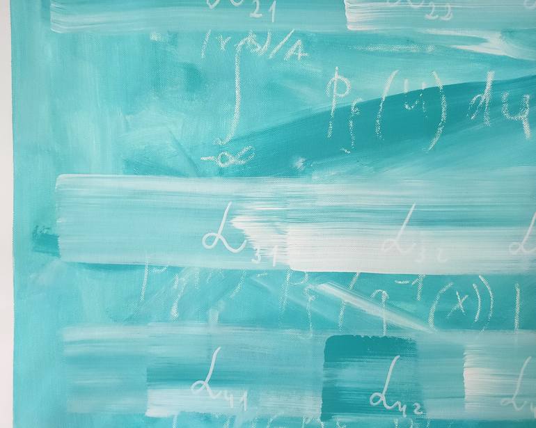 Original Conceptual Abstract Painting by Anastasia Vasilyeva