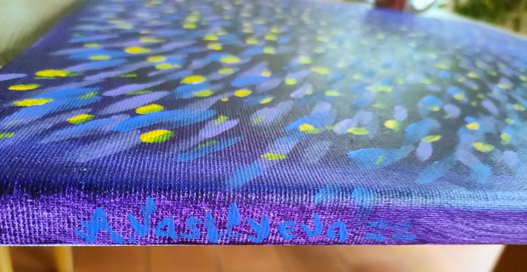Original Abstract Nature Painting by Anastasia Vasilyeva