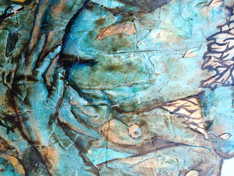 Original Figurative Landscape Painting by Raquel Moron