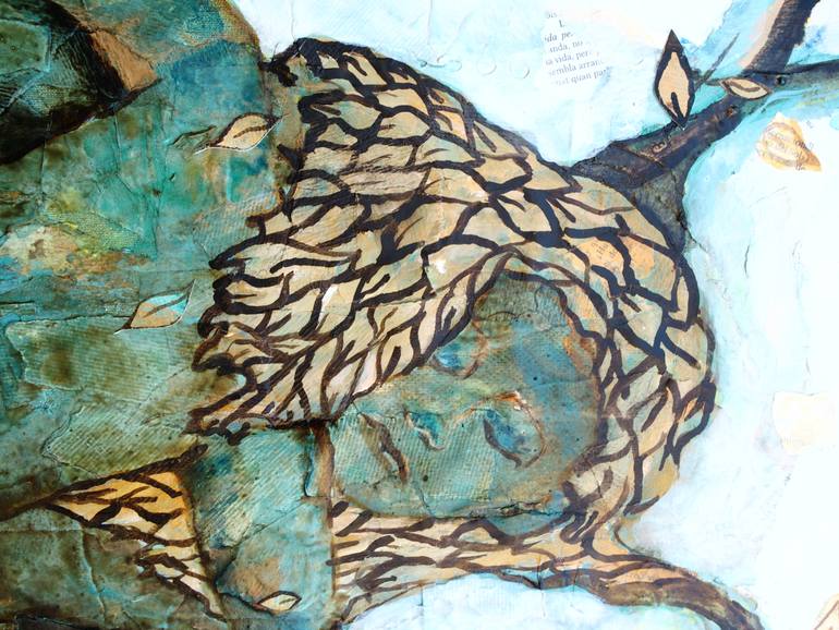 Original Figurative Landscape Painting by Raquel Moron