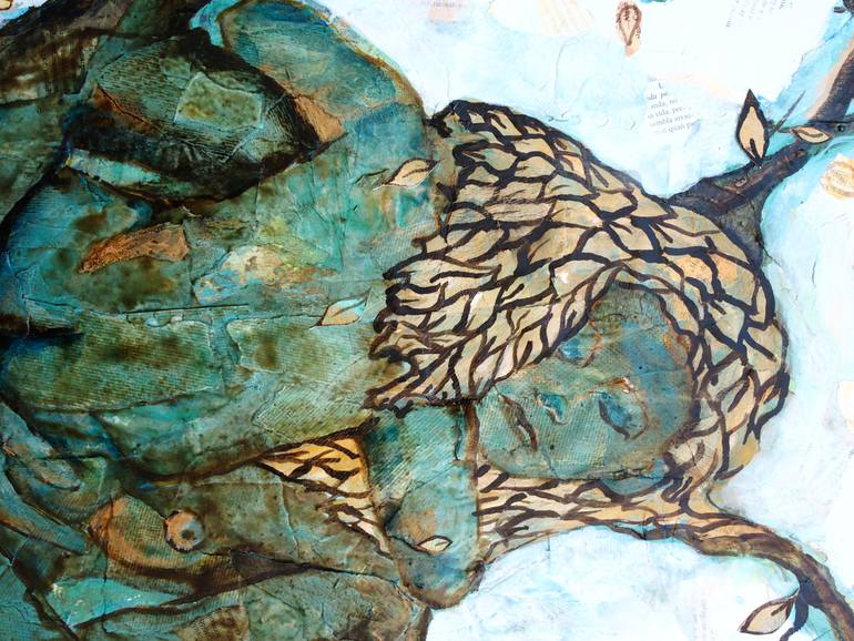 Original Figurative Landscape Painting by Raquel Moron