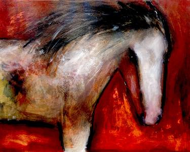 Print of Expressionism Horse Paintings by Katherine Webster