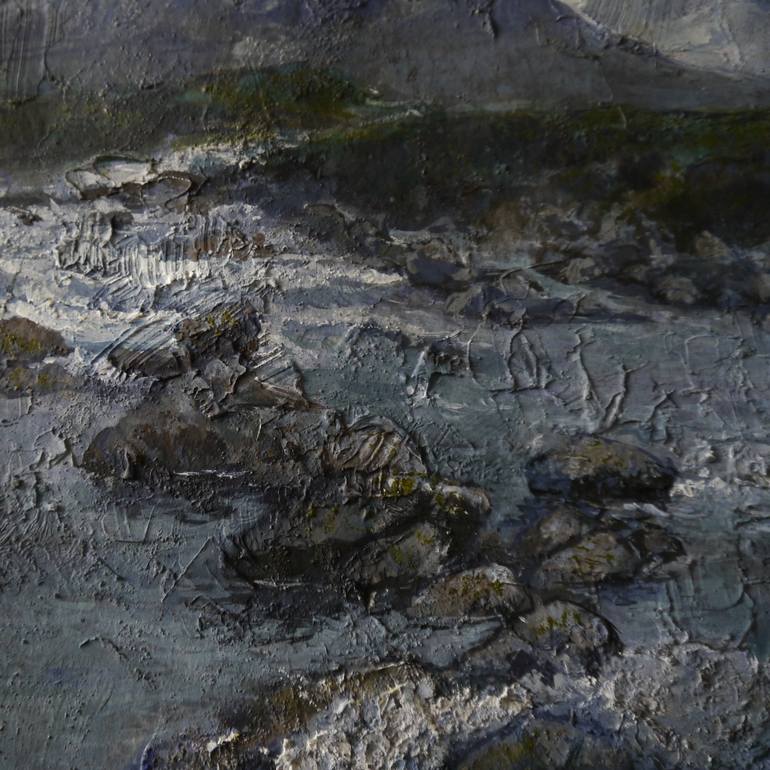 Original Contemporary Seascape Painting by Ani Alexanian