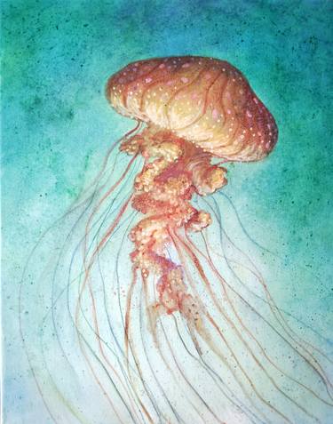 Original Surrealism Animal Painting by Sandro Gia