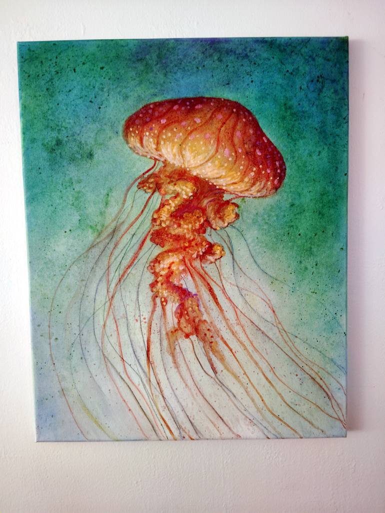 Original Surrealism Animal Painting by Sandro Gia
