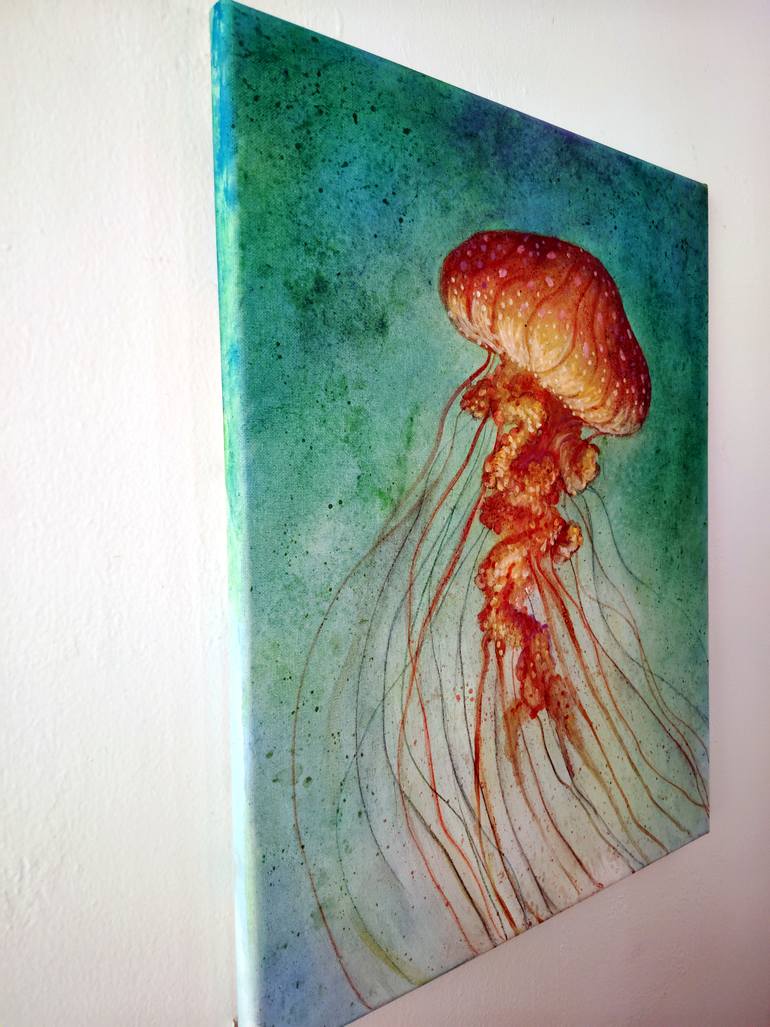 Original Surrealism Animal Painting by Sandro Gia