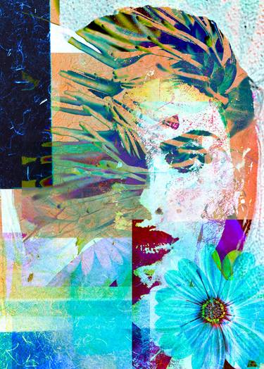 Print of Pop Art Women Mixed Media by massimo cicalini