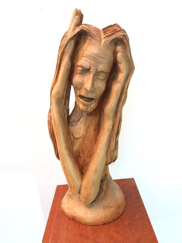 Print of Expressionism People Sculpture by Antonio D'abramo