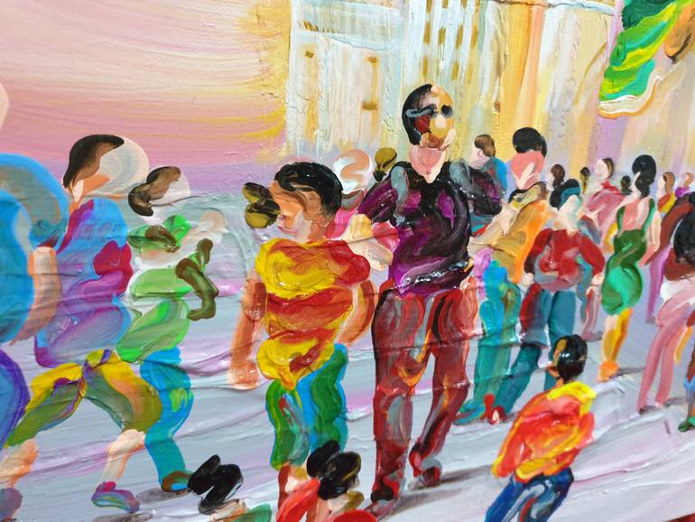 Original Expressionism Abstract Painting by Jiyoung Hong
