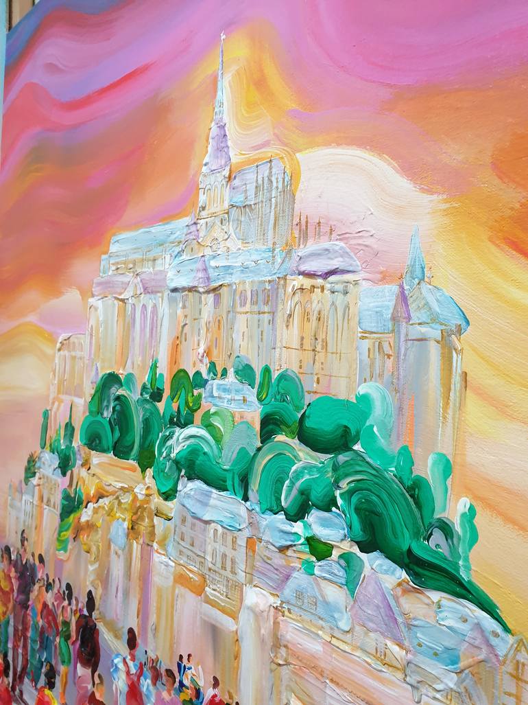 Original Expressionism Abstract Painting by Jiyoung Hong