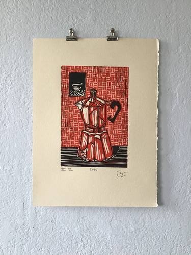 Original Figurative Food & Drink Printmaking by Benjamin Lindsay