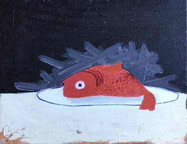 Original Fish Paintings by Benjamin Lindsay