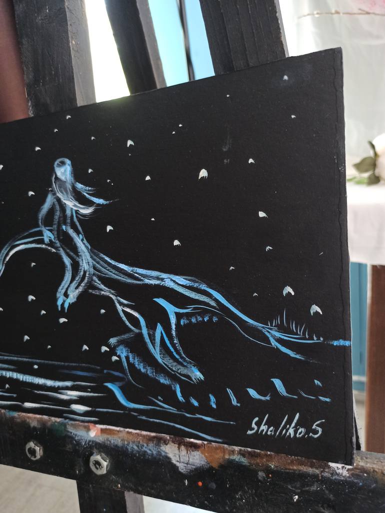 Original Abstract Women Painting by Shaliko Sagatelyan