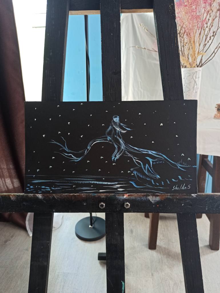 Original Abstract Women Painting by Shaliko Sagatelyan