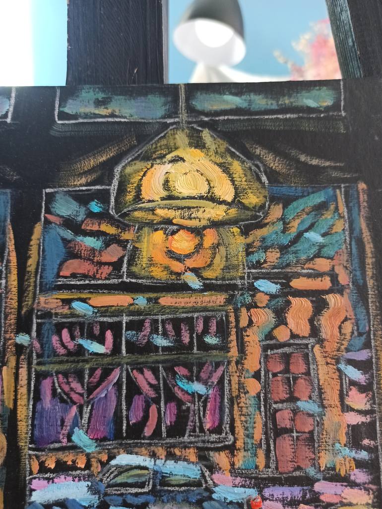 Original Expressionism Cities Painting by Shaliko Sagatelyan