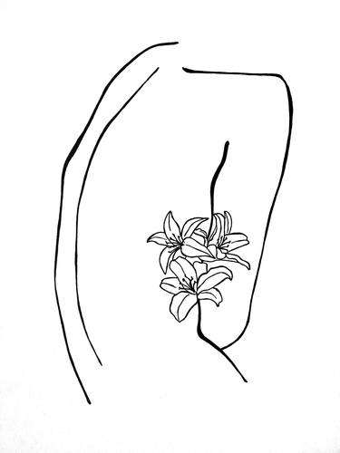 Woman with Lilies thumb