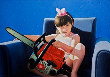 Original Figurative Popular culture Paintings by Zoran Petrusic