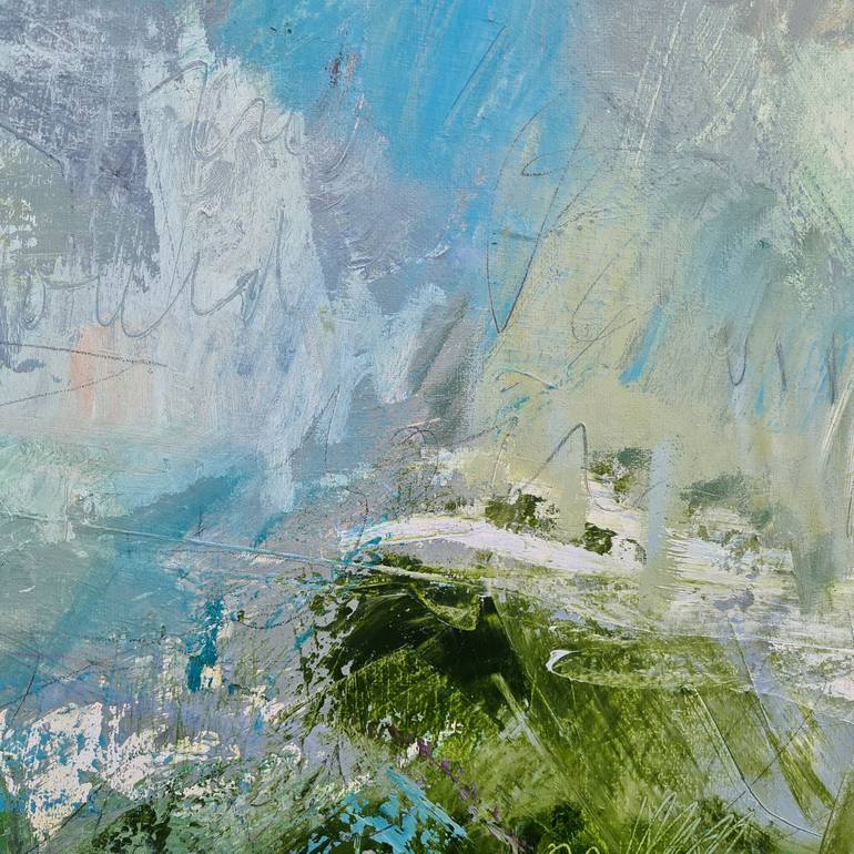 Original Conceptual Landscape Painting by Alan Parsons