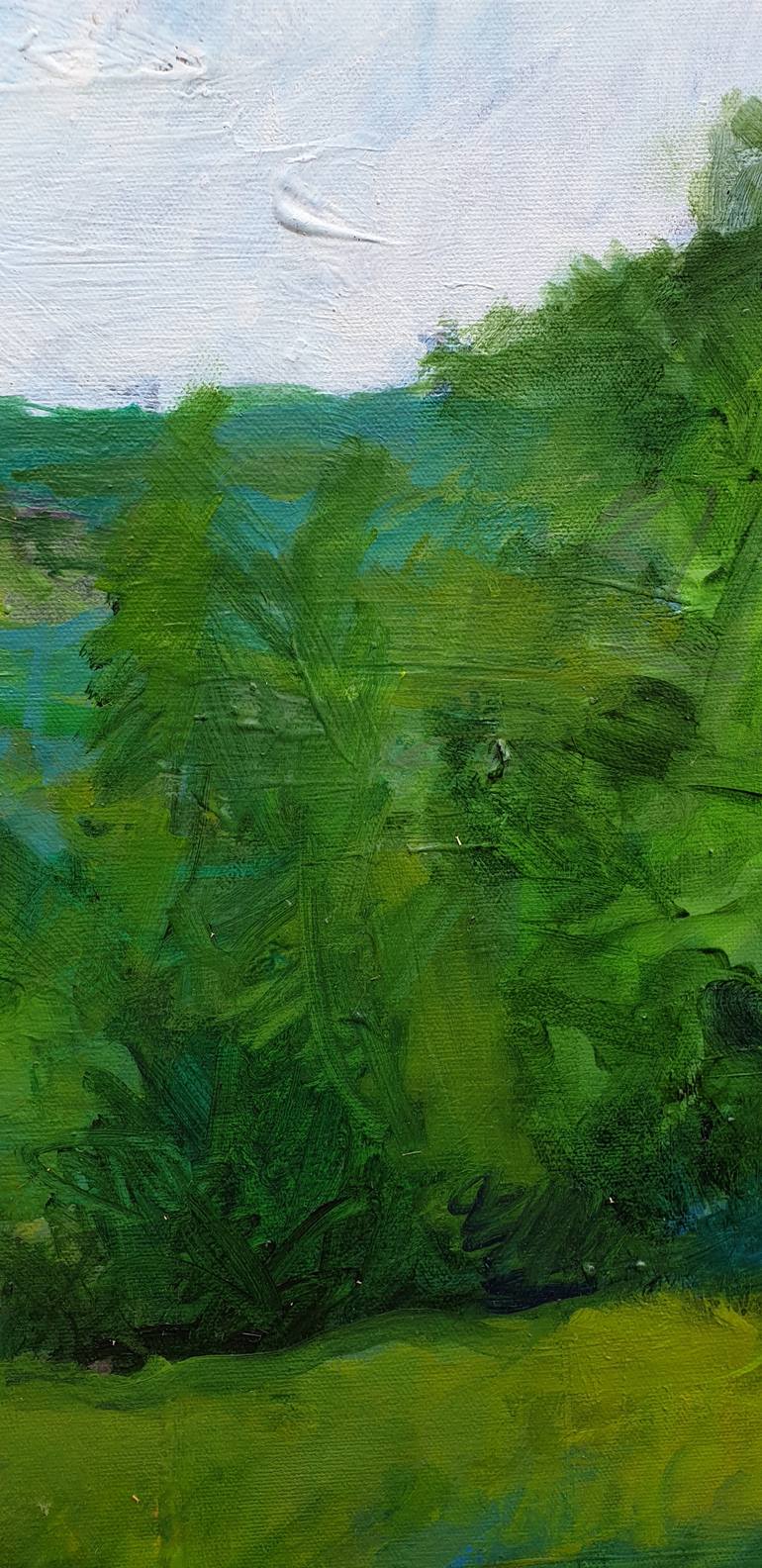 Original Expressionism Landscape Painting by Alan Parsons