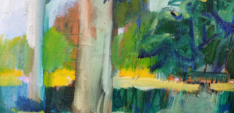 Original Expressionism Landscape Painting by Alan Parsons