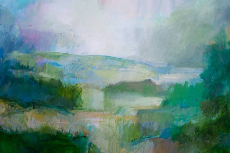 Original Expressionism Landscape Painting by Alan Parsons