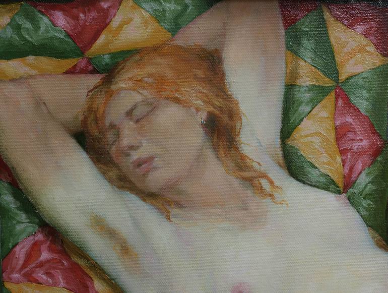 Original Classicism Body Painting by Mykola Dzvonyk