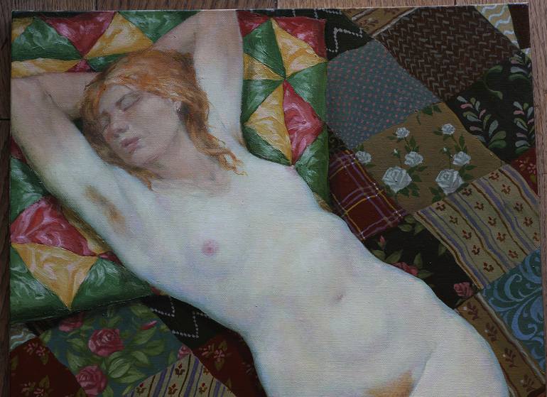 Original Classicism Body Painting by Mykola Dzvonyk