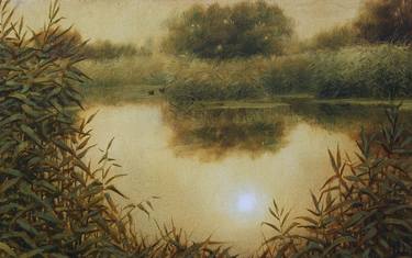 Print of Realism Landscape Paintings by Mykola Dzvonyk