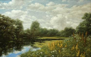 Original Realism Landscape Paintings by Mykola Dzvonyk