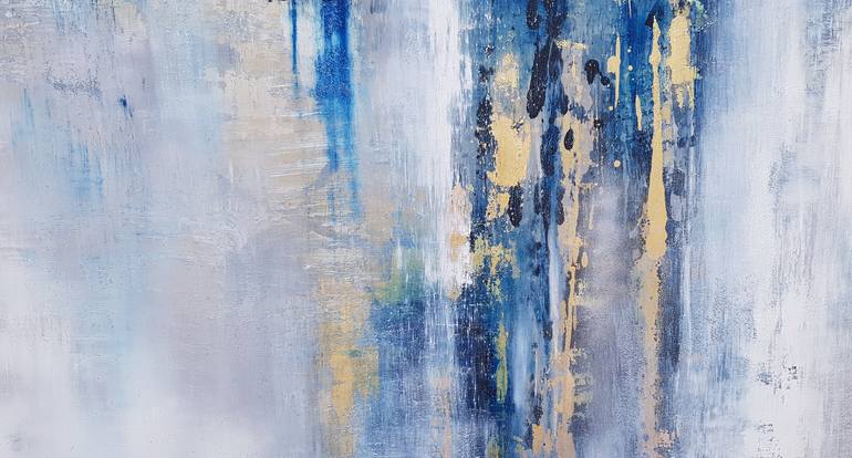 Original Abstract Expressionism Abstract Painting by Leenith Leonor Borges Jimenez