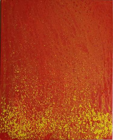 Original Abstract Painting by Fluid Oils