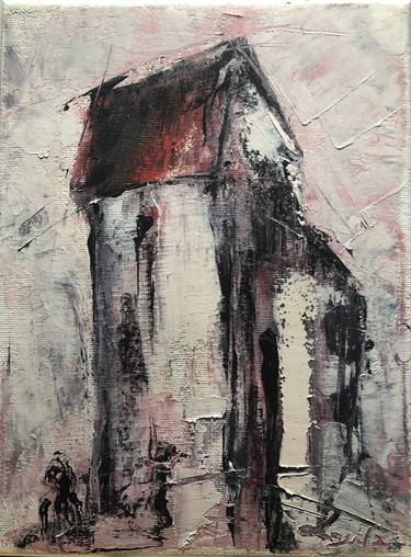 Print of Architecture Paintings by Misha Lagidze