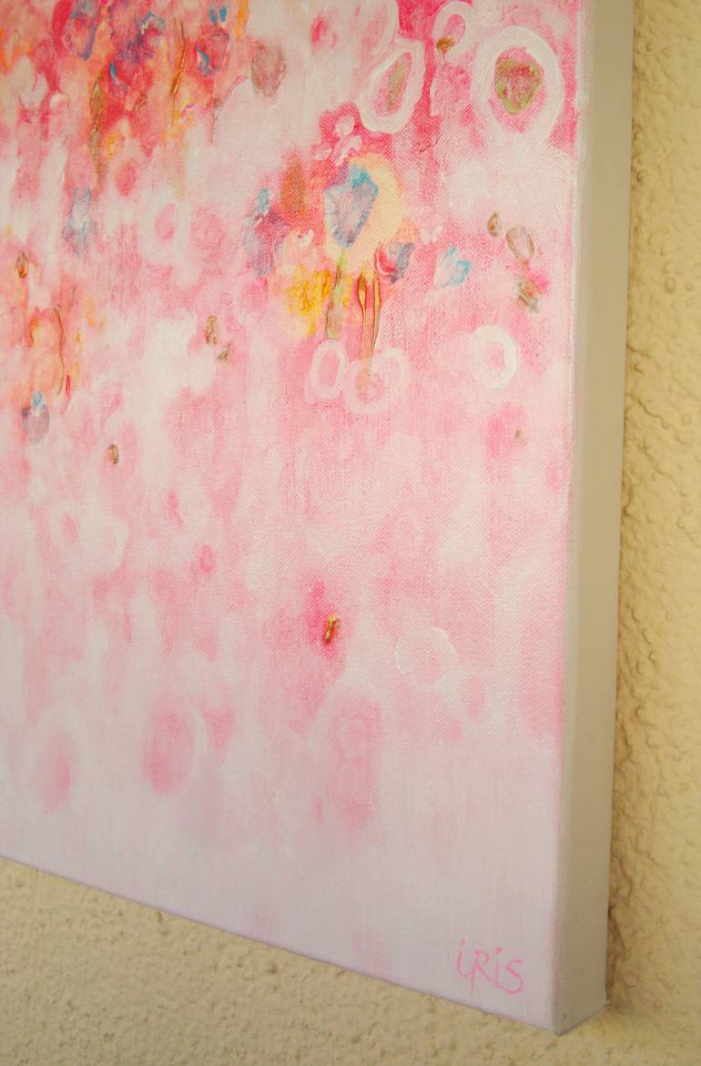 Original Modernism Abstract Painting by Iris Aneas