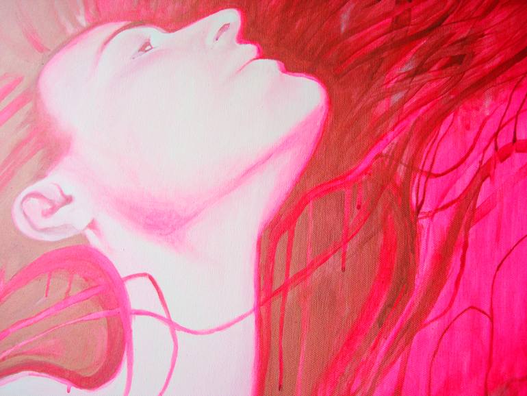 Original Figurative Body Painting by Iris Aneas