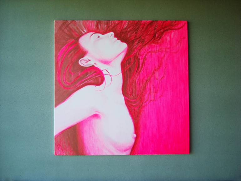 Original Figurative Body Painting by Iris Aneas