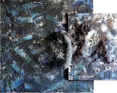 Original Abstract Expressionism Abstract Painting by Audette  Hyder