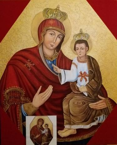 Miraculous Icon of the Blessed Virgin Mary "Mercy Doors" thumb